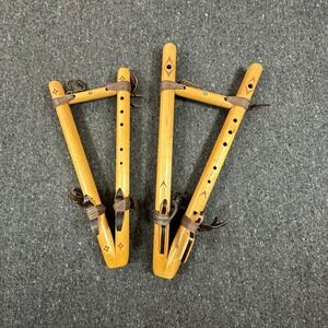 High Spirits Double Flute Sets Natural Wood Native American Style C & D instrmnt